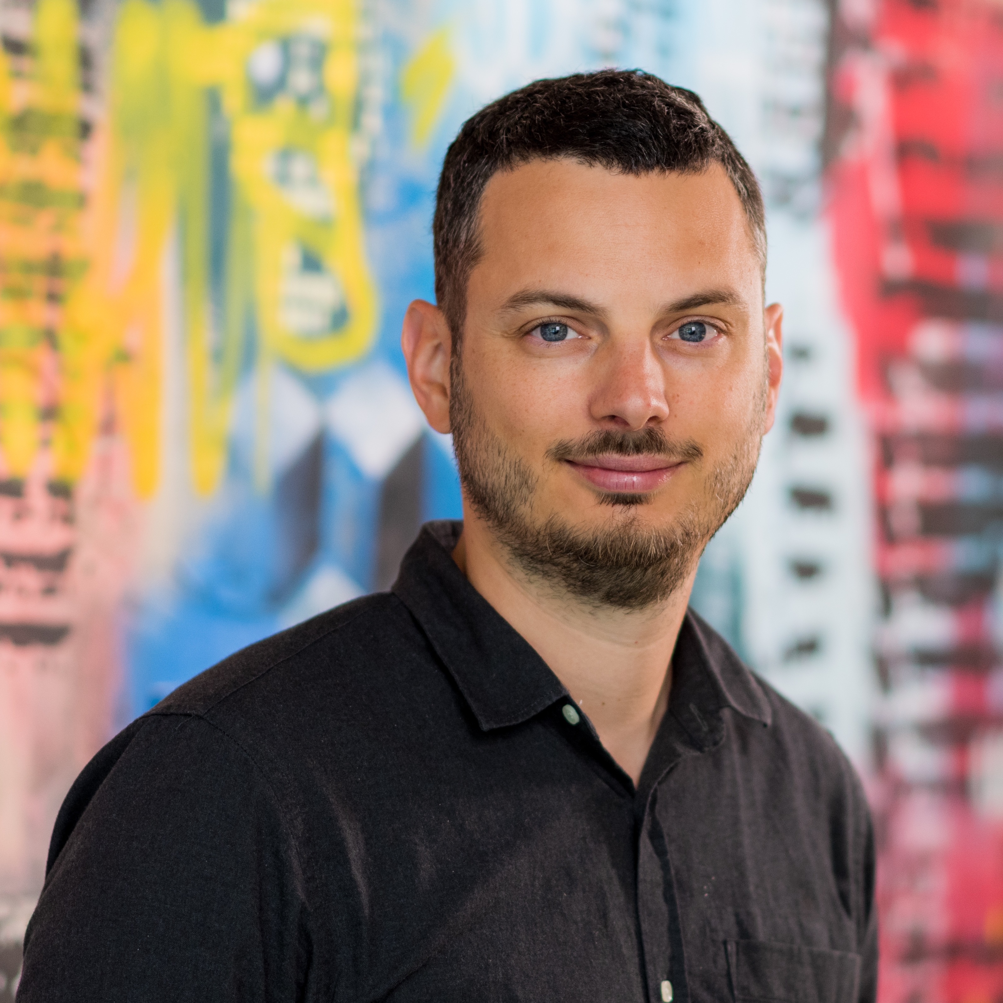 A headshot taken at the office
